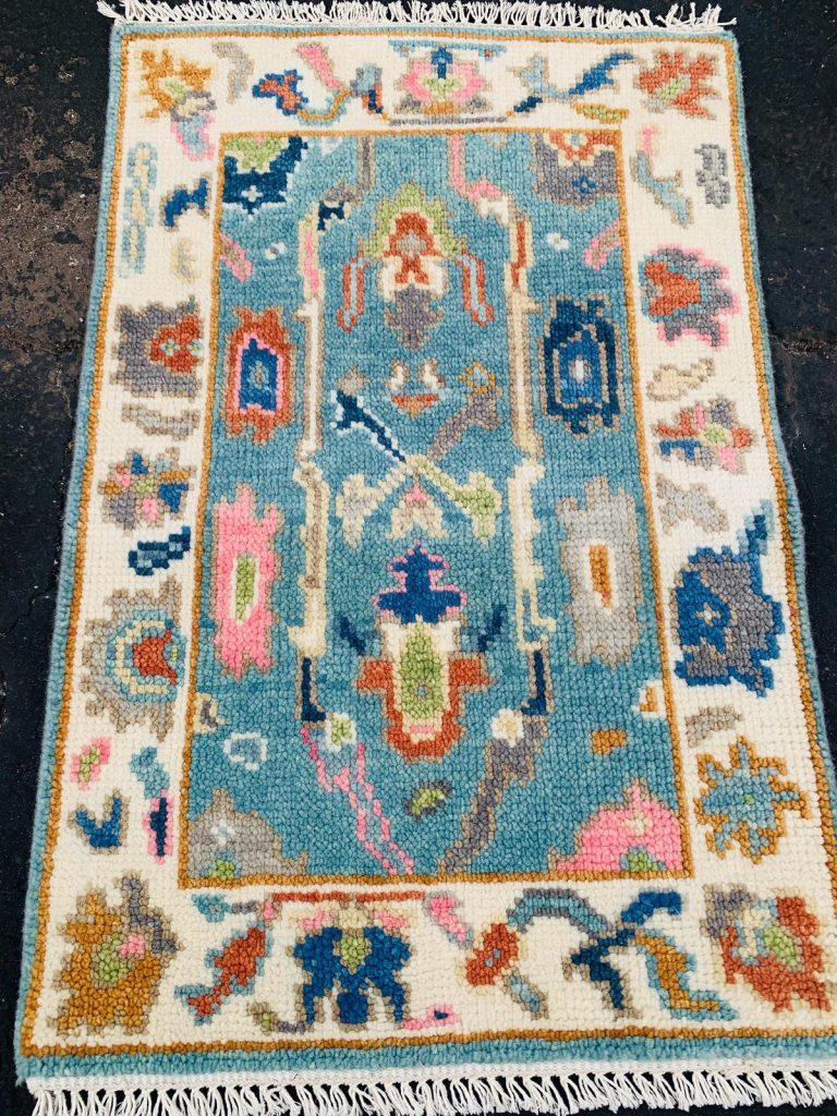Handmade Wool Rug Mini-788- 3.0' x 2.0' - Austin Rug Store