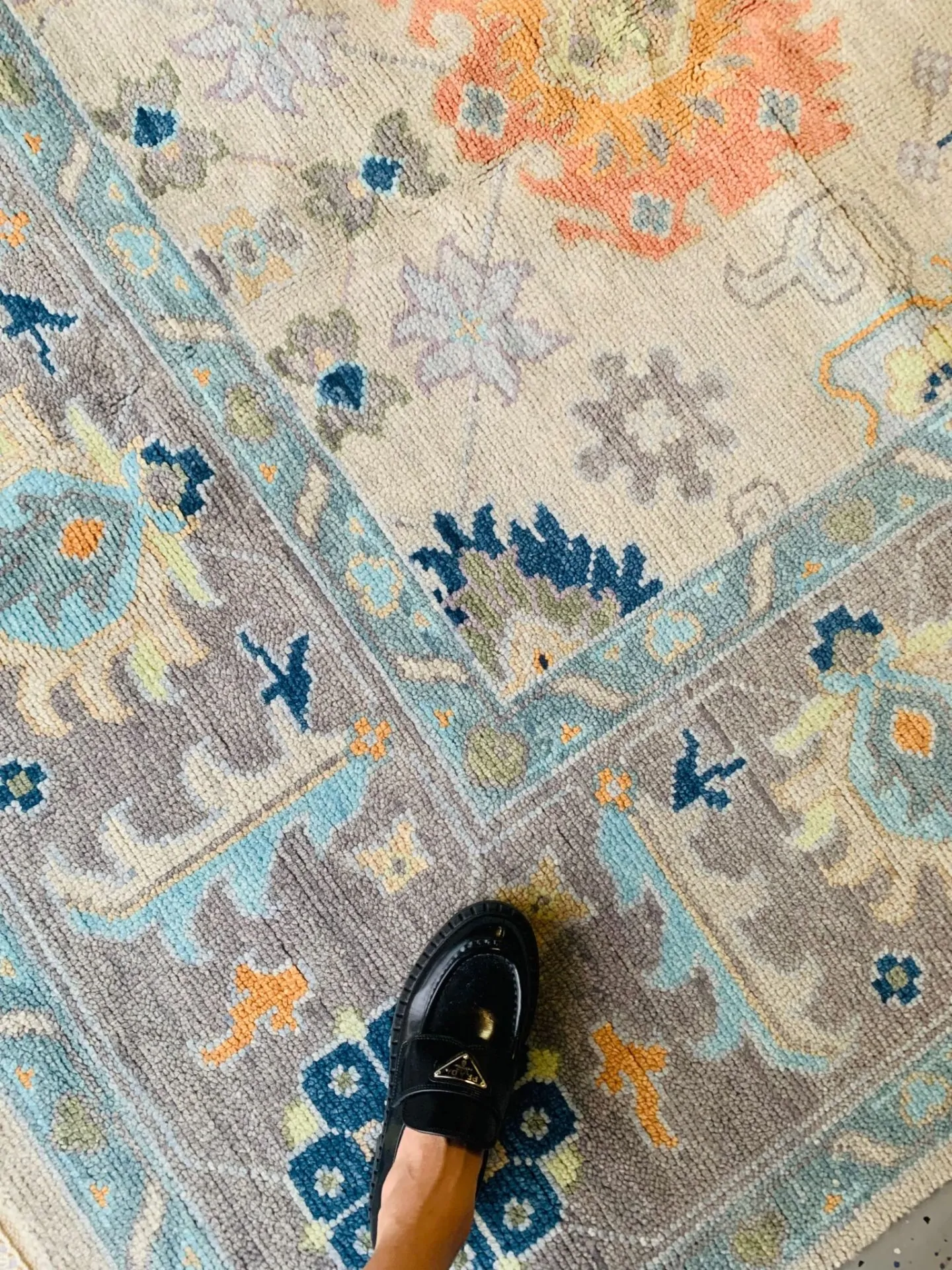 Harmony Oushak handmade wool rug for Rugvite (3)