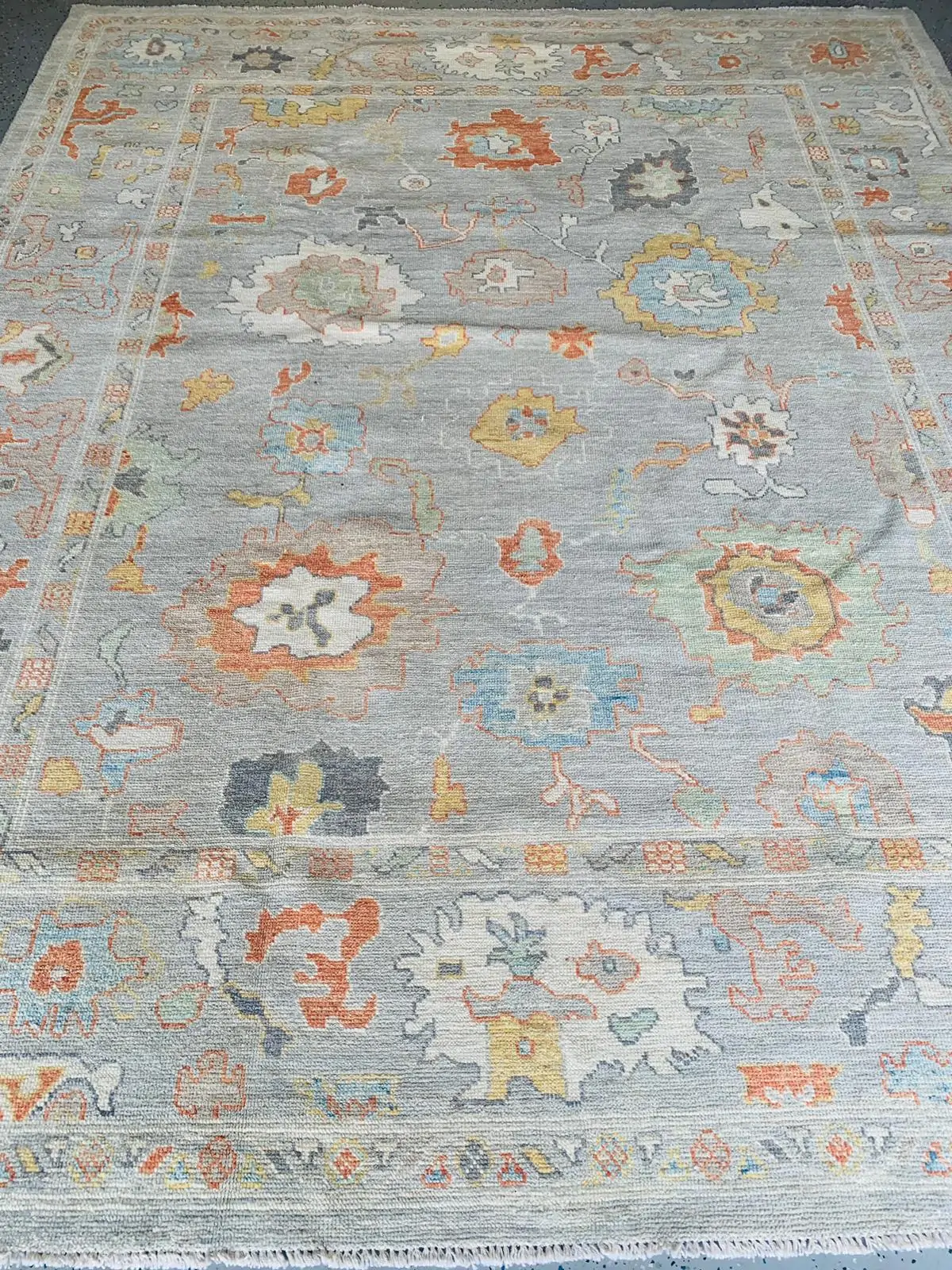 Robin Luxury Oushak handmade 8x10 by Rugvite (6)