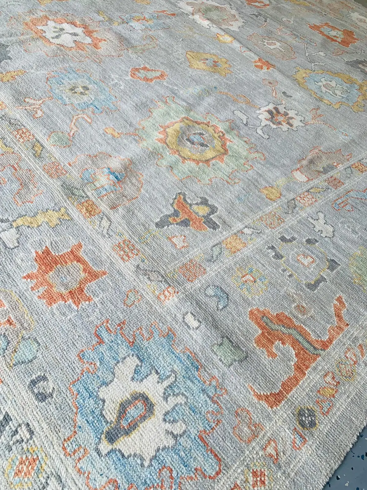 Robin Luxury Oushak handmade 8x10 by Rugvite (7)