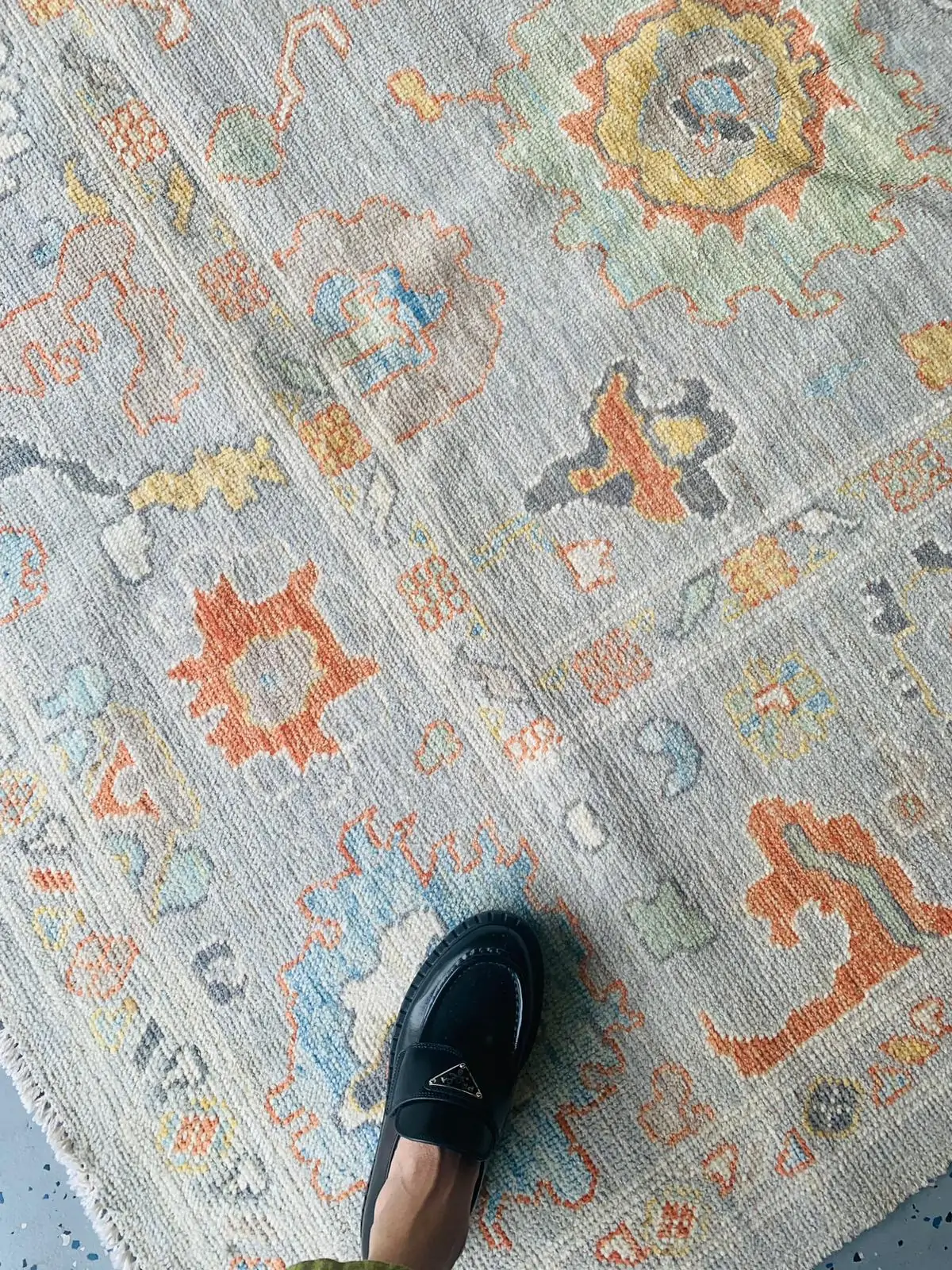 Robin Luxury Oushak handmade 8x10 by Rugvite (9)