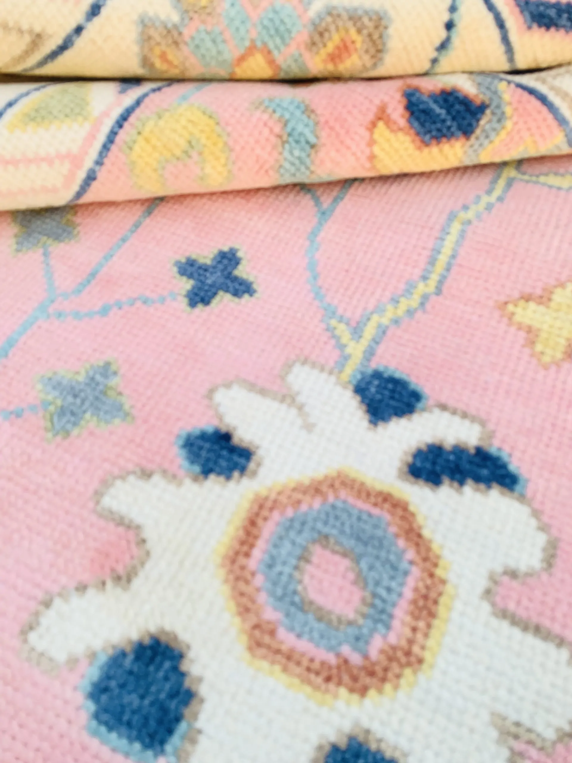 Floral Ecstasy Handmade Wool Rug by Rugvite, Austin, TX (2)