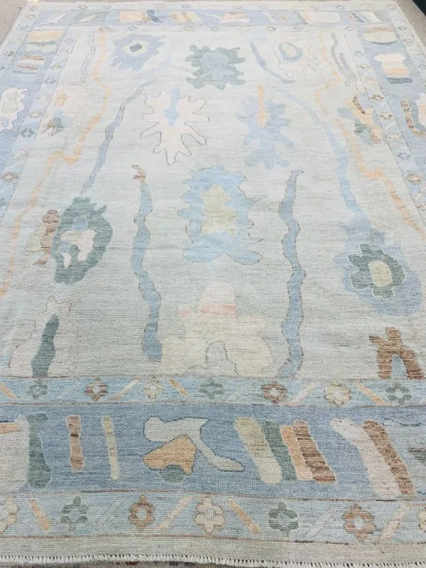 Topaz handmade wool rug by Rugvite - Handmade Wool Oushak Rugs